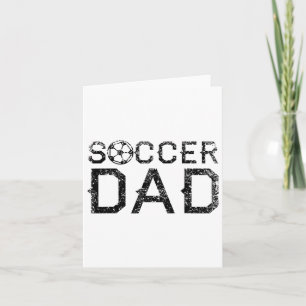 Fußball-Vater Spieler Daddy Vater Karte