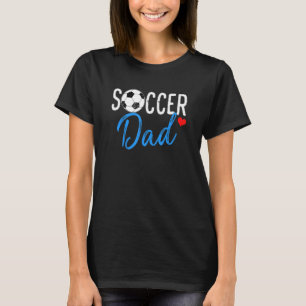 Fußball-Vater Sportliche Vater Vatertag T-Shirt