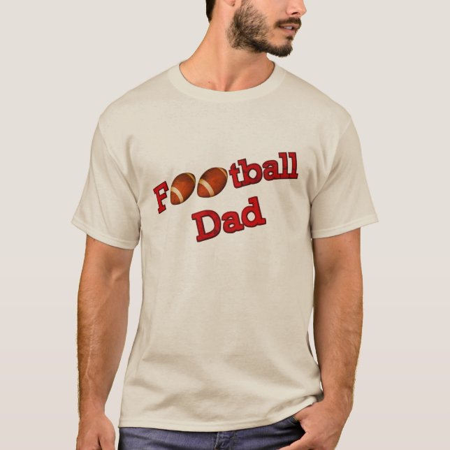 Fußball-Vater  T-Shirt (Vorderseite)