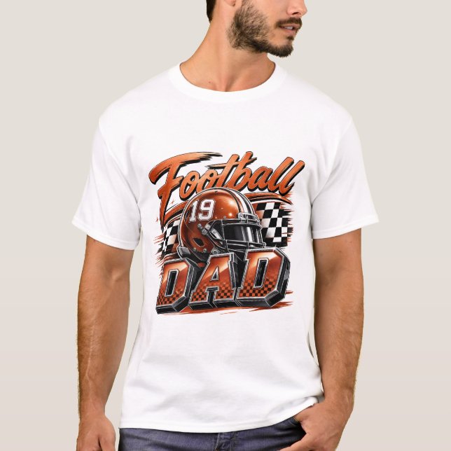Fußball-Vater T-Shirt (Vorderseite)