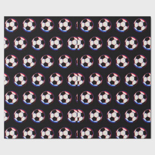Fußball-Verpackungspapier mit auffälligem Design Geschenkpapier