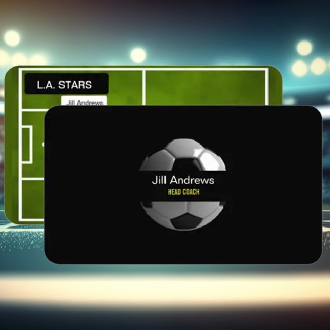 Fußball-Visitenkarte Visitenkarte (Von Creator hochgeladen)