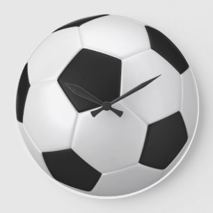 Fußball-Wall-Uhr Große Wanduhr