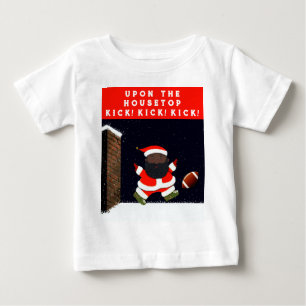 Fußball Weihnachten Baby T-shirt