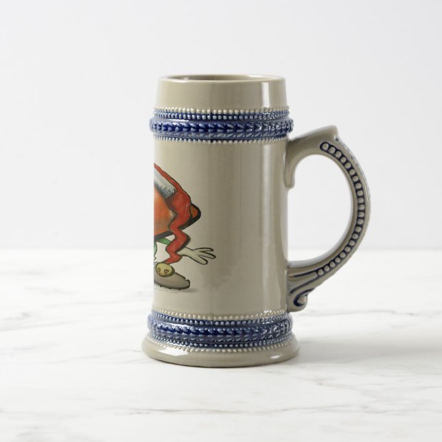 Fußball Weihnachten Bierglas (Rechts)