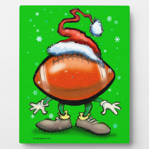 Fußball Weihnachten Fotoplatte