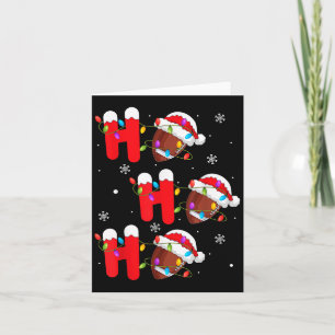 Fußball Weihnachten Ho Ho Ho Santa Srts Spieler Lu Karte