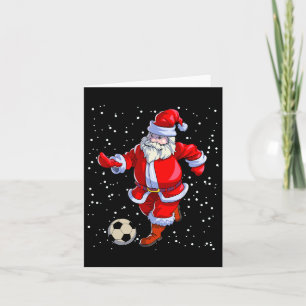 Fußball Weihnachten Männer Kinder Jungen Fußball W Karte