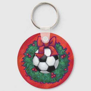 Fußball Weihnachten Schlüsselanhänger