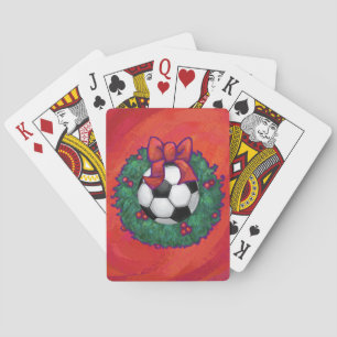 Fußball Weihnachten Spielkarten