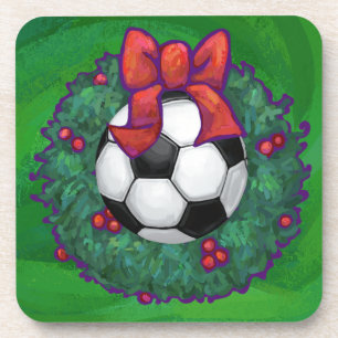 Fußball Weihnachten Untersetzer