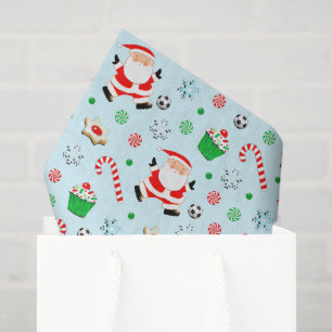 Fußball Weihnachts Seidenpapier