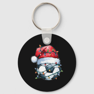 Fußball-Weihnachts-Shirt Lustiges Weihnachten Fußb Schlüsselanhänger