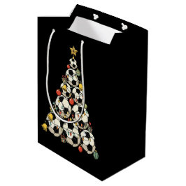 Fußball-Weihnachtsbaum Mittlere Geschenktüte