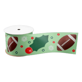 Fußball Weihnachtsgeschenk Satin Ribbon Satinband