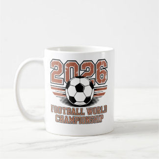 Fußball-Weltmeisterschaft 2026 ⚽ – Design für Fußb Kaffeetasse