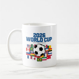 Fußball-Weltmeisterschaft 2026 ⚽ – Design zur Feie Kaffeetasse