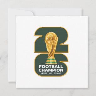 Fußball-Weltmeisterschaft 2026 Einladung