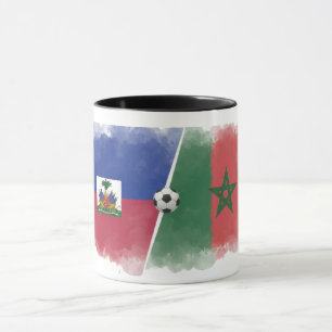 Fußball-Weltmeisterschaft 2026 Fan-Geschenk Haiti Tasse