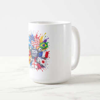 Fußball-Weltmeisterschaft 2026 Kaffeetasse