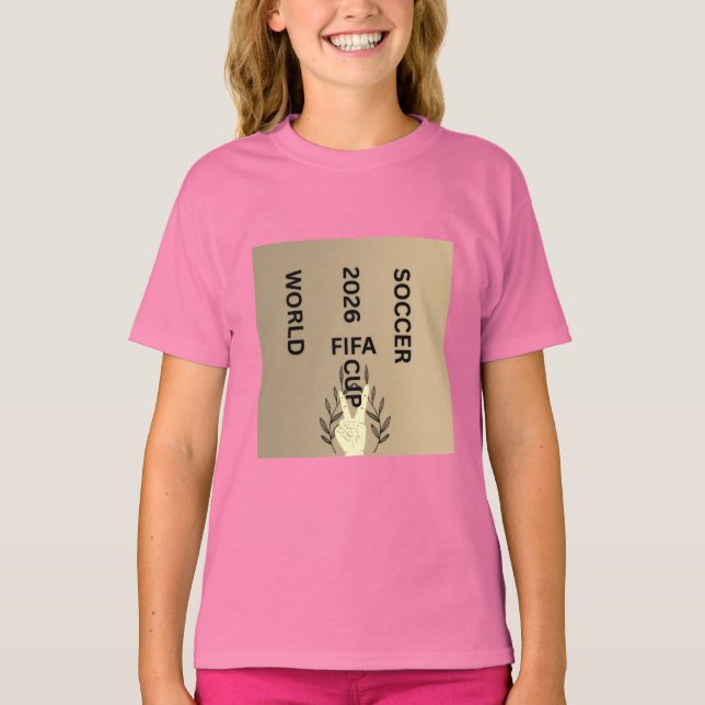 FUSSBALL-WELTMEISTERSCHAFT 2026 T-Shirt (Vorderseite)