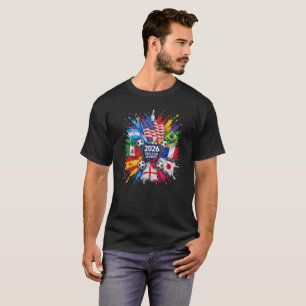 Fußball-Weltmeisterschaft 2026 T-Shirt
