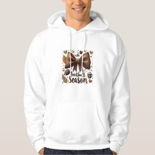 Fußball-Weltmeisterschaft Bow Coquette Football Sa Hoodie