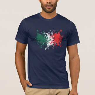 Fußball-Weltmeisterschaft: Italien-Flagge T-Shirt