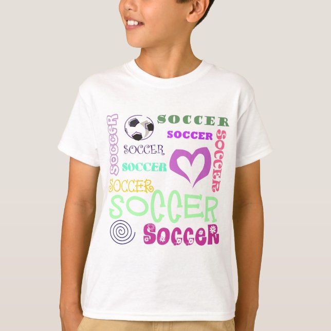 Fußball-Wiederholen T-Shirt (Vorderseite)