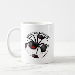 Fußball-Witwe mit Text Tasse