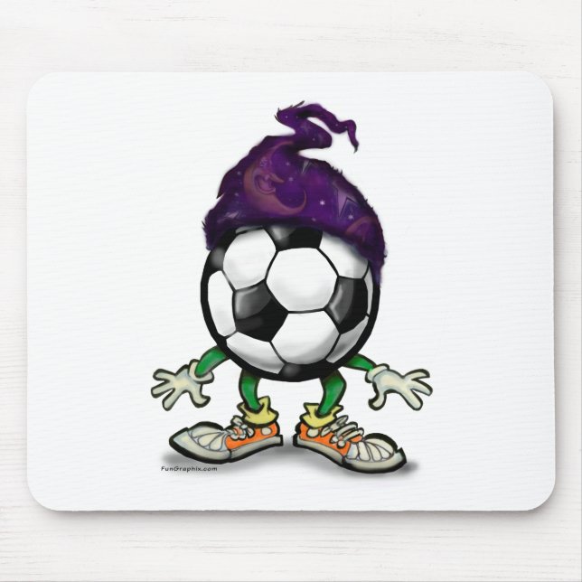 Fußball Wizzard Mousepad (Vorne)