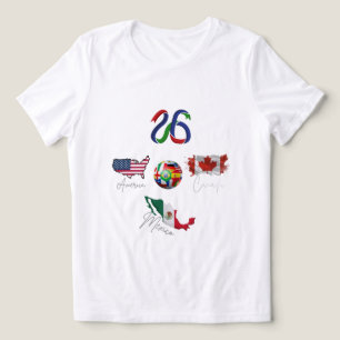 Fußball-WM 2026-Shirt • Familien-Matching-Shirt, Tri-Blend Shirt
