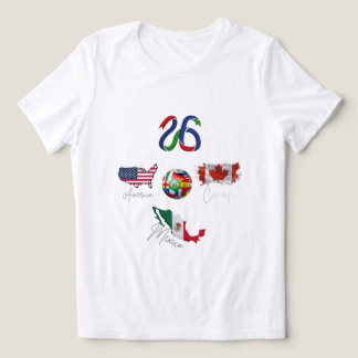 Fußball-WM 2026-Shirt • Familien-Matching-Shirt, Tri-Blend Shirt
