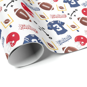 Fußball-Wrapping Paper Geschenkpapier