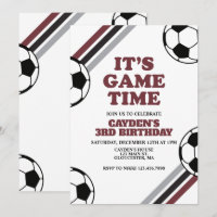 Fußball-Zeit Geburtstag