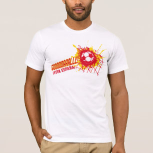Fußball-Ziel-Spanien ¡ Viva España! T-Shirt