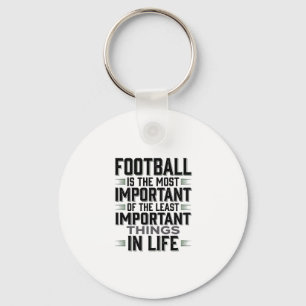 Fußball Zitat Vintage Typografie Shirt Design_1 Schlüsselanhänger