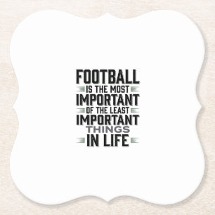 Fußball Zitat Vintage Typografie Shirt Design_1 Untersetzer
