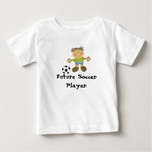Fußball, zukünftiger Fußball-Spieler Baby T-shirt