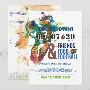 Fußball zum Geburtstag Einladung
