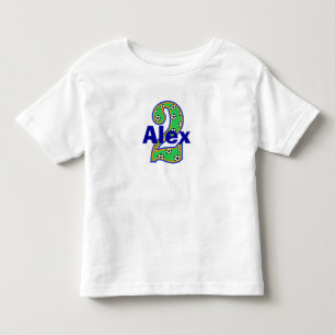 Fußball Zweites Geburtstags-Shirt Kleinkind T-shirt