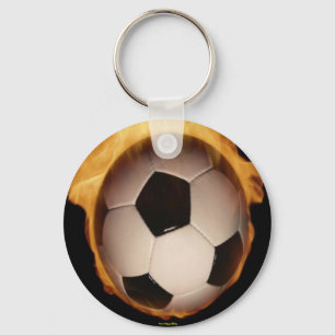 Fußballball auf Schlüsselanhänger