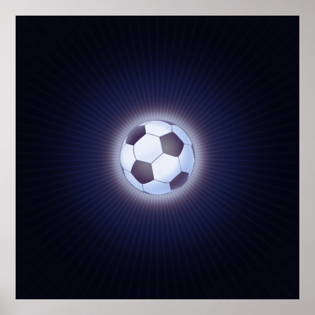 Fußballball (Fußball) Poster (Vorne)
