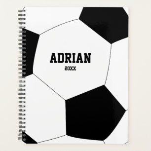 Fußballball Personalisierter Trainer Planer
