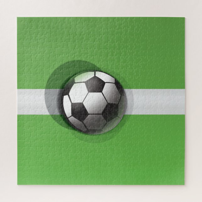 Fußballball Puzzle (Vertikal)