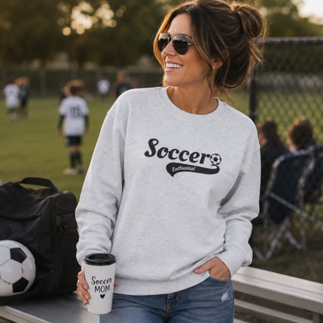Fußballbegeisterte Spieler, Fans, Trainer, Geschen Sweatshirt (Von Creator hochgeladen)