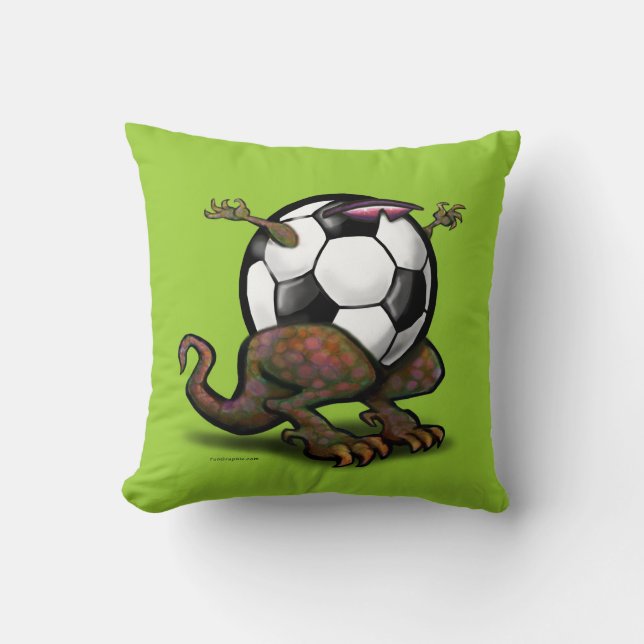 Fußballbestie Kissen (Vorderseite)