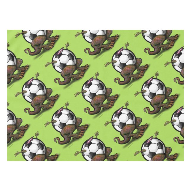 Fußballbestie Tischdecke (Vorderseite (Horizontal))