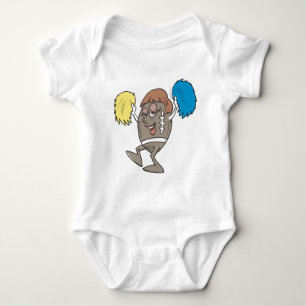 Fußballcheerleader Baby Strampler