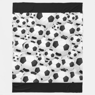 Fußballdecke Fleecedecke